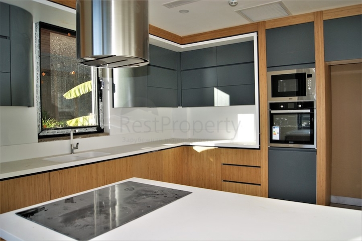 مشروع فيلات فاخرة قيد الإنتهاء في منطقة كونيالتي – أنطاليا