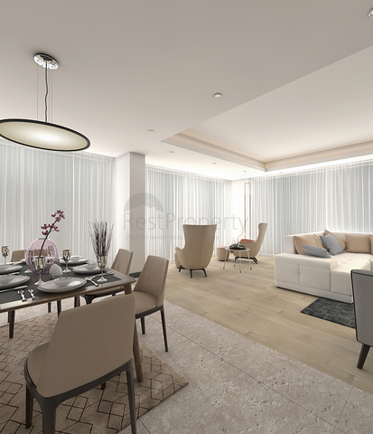 مشروع فيلات فاخرة قيد الإنتهاء في منطقة كونيالتي – أنطاليا