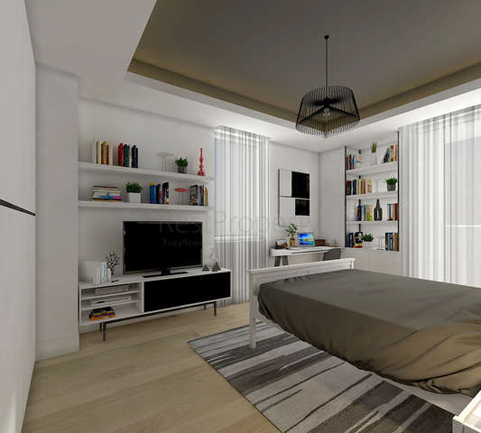 مشروع فيلات فاخرة قيد الإنتهاء في منطقة كونيالتي – أنطاليا