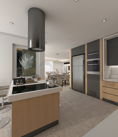 مشروع فيلات فاخرة قيد الإنتهاء في منطقة كونيالتي – أنطاليا