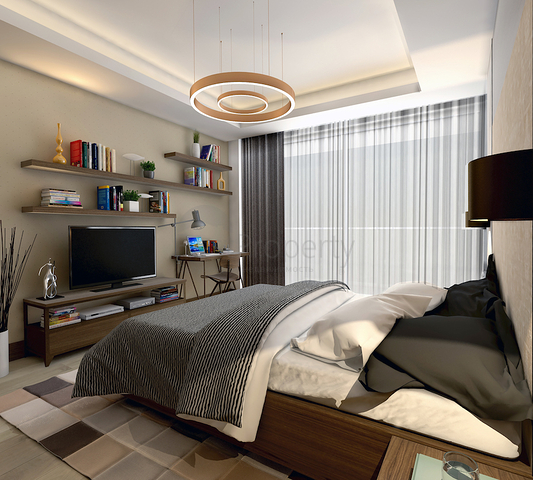 مشروع فيلات فاخرة قيد الإنتهاء في منطقة كونيالتي – أنطاليا