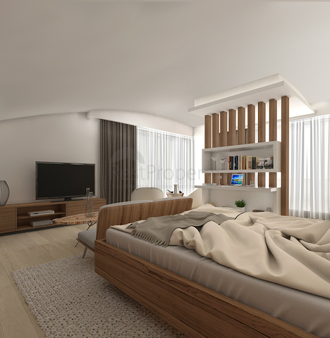 مشروع فيلات فاخرة قيد الإنتهاء في منطقة كونيالتي – أنطاليا