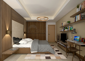 مشروع فيلات فاخرة قيد الإنتهاء في منطقة كونيالتي – أنطاليا