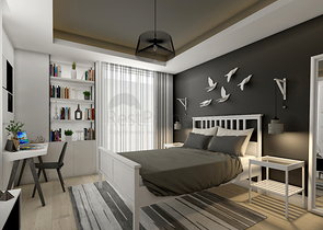 مشروع فيلات فاخرة قيد الإنتهاء في منطقة كونيالتي – أنطاليا