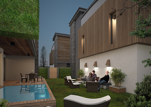 مشروع فيلات فاخرة قيد الإنتهاء في منطقة كونيالتي – أنطاليا