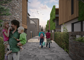 مشروع فيلات فاخرة قيد الإنتهاء في منطقة كونيالتي – أنطاليا