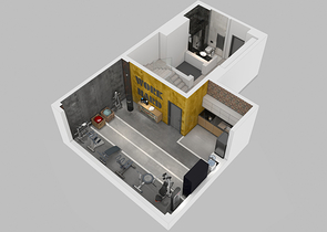 مشروع فيلات فاخرة قيد الإنتهاء في منطقة كونيالتي – أنطاليا