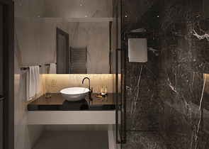 مشروع فيلات فاخرة قيد الإنتهاء في منطقة كونيالتي – أنطاليا