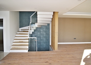 مشروع فيلات فاخرة قيد الإنتهاء في منطقة كونيالتي – أنطاليا