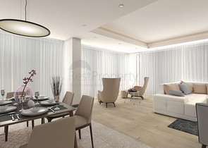 مشروع فيلات فاخرة قيد الإنتهاء في منطقة كونيالتي – أنطاليا