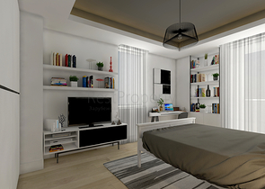 مشروع فيلات فاخرة قيد الإنتهاء في منطقة كونيالتي – أنطاليا