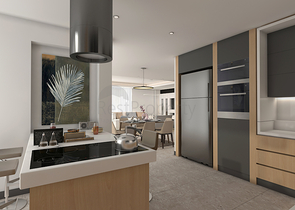 مشروع فيلات فاخرة قيد الإنتهاء في منطقة كونيالتي – أنطاليا