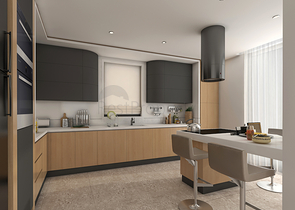 مشروع فيلات فاخرة قيد الإنتهاء في منطقة كونيالتي – أنطاليا