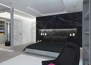 مجمع فيلات في المراحل النهائية من الإنشاء في منطقة كونيالتي – أنطاليا