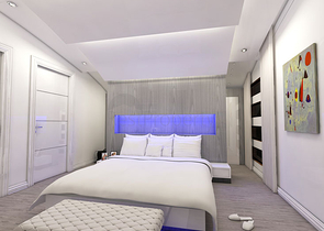 مجمع فيلات في المراحل النهائية من الإنشاء في منطقة كونيالتي – أنطاليا