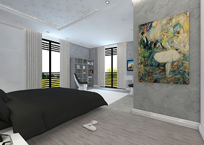 مجمع فيلات في المراحل النهائية من الإنشاء في منطقة كونيالتي – أنطاليا