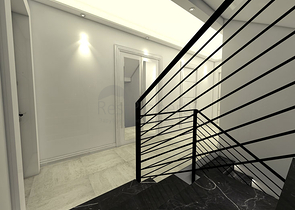 مجمع فيلات في المراحل النهائية من الإنشاء في منطقة كونيالتي – أنطاليا