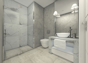 مجمع فيلات في المراحل النهائية من الإنشاء في منطقة كونيالتي – أنطاليا