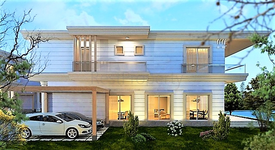 مجمع فيلات راقية في منطقة دوشمالتي – أنطاليا