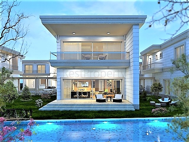 مجمع فيلات راقية في منطقة دوشمالتي – أنطاليا