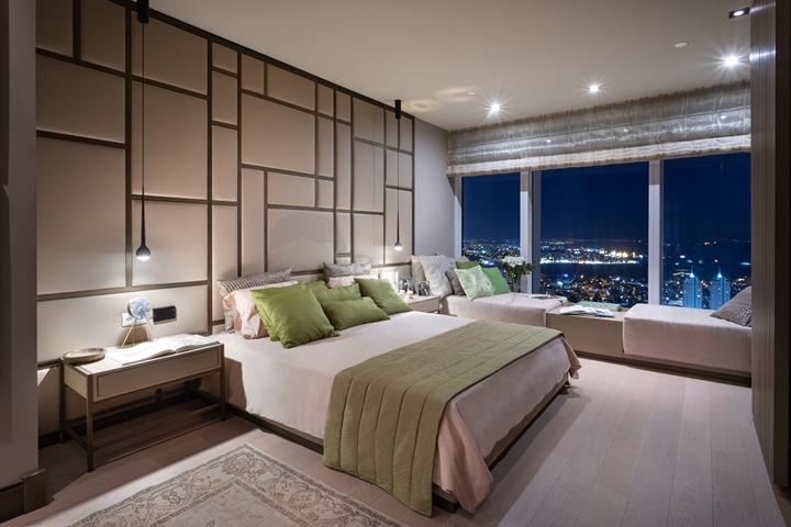 شقق ضمن ناطحة سحاب في حي شيشلي 