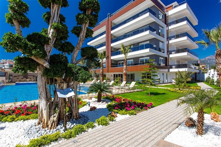 شقة فاخرة ضمن واحد من أرقى المجمعات السكنية في منطقة أوبا – ألانيا