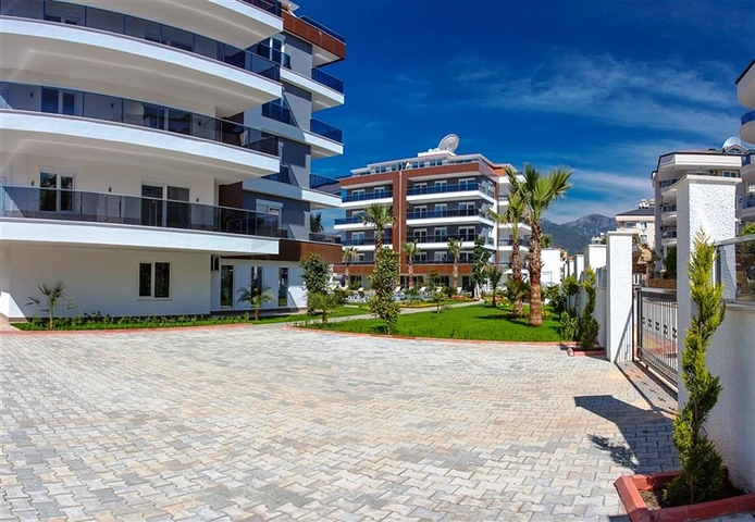 شقة فاخرة ضمن واحد من أرقى المجمعات السكنية في منطقة أوبا – ألانيا