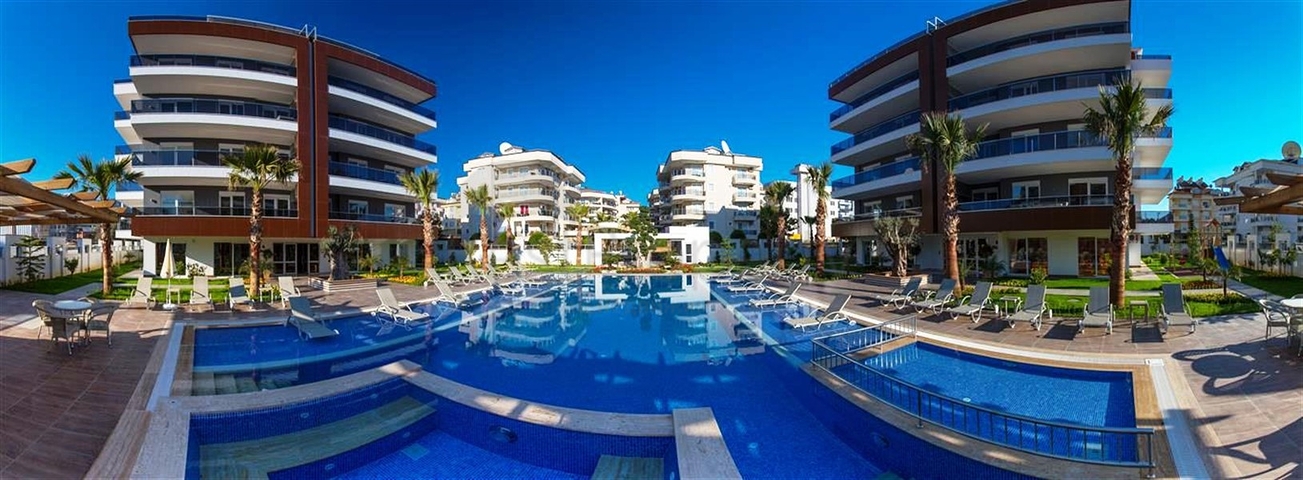 شقة فاخرة ضمن واحد من أرقى المجمعات السكنية في منطقة أوبا – ألانيا