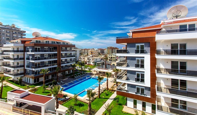 شقة فاخرة ضمن واحد من أرقى المجمعات السكنية في منطقة أوبا – ألانيا