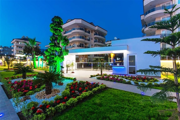 شقة فاخرة ضمن واحد من أرقى المجمعات السكنية في منطقة أوبا – ألانيا