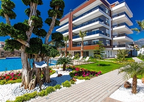 شقة فاخرة ضمن واحد من أرقى المجمعات السكنية في منطقة أوبا – ألانيا