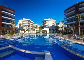 شقة فاخرة ضمن واحد من أرقى المجمعات السكنية في منطقة أوبا – ألانيا