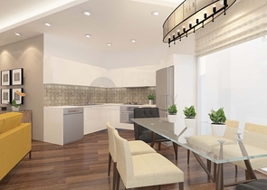 شقق ضمن مجمع جميل على شاطئ البحر قيد الإنشاء شمال مدينة قبرص التركية 