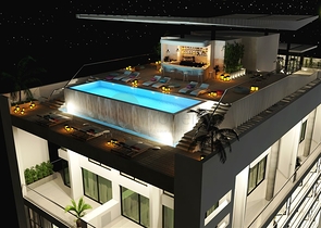 شقق ضمن مجمع جميل على شاطئ البحر قيد الإنشاء شمال مدينة قبرص التركية 