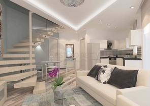 شقق ضمن مجمع جميل على شاطئ البحر قيد الإنشاء شمال مدينة قبرص التركية 