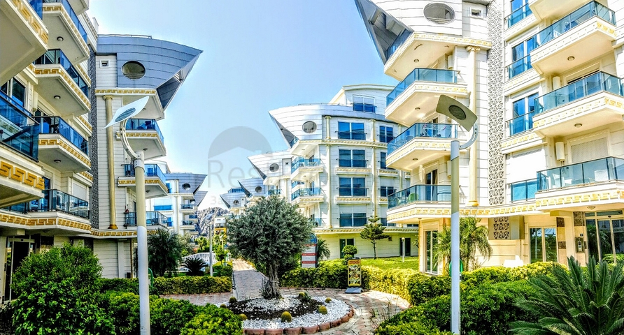 شقة ضمن مجمع حصري فاخر في منطقة كونيالتي – أنطاليا