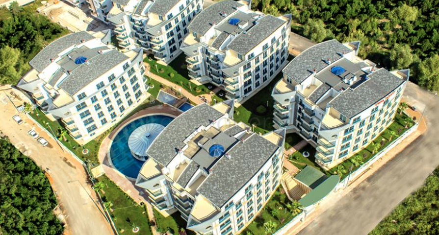 شقة ضمن مجمع حصري فاخر في منطقة كونيالتي – أنطاليا