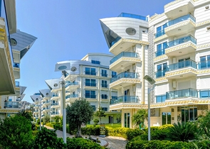 شقة ضمن مجمع حصري فاخر في منطقة كونيالتي – أنطاليا