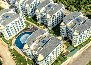 شقة ضمن مجمع حصري فاخر في منطقة كونيالتي – أنطاليا