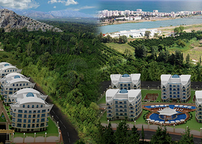 شقة ضمن مجمع حصري فاخر في منطقة كونيالتي – أنطاليا