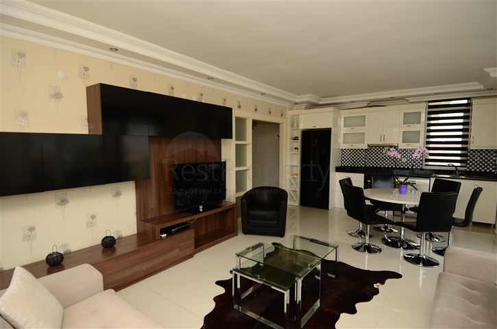 بنتهاوس بإطلالة جبلية خلابة في منطقة أوبا – ألانيا