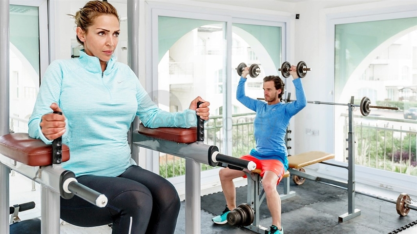 شقة ضمن أحد المجمعات السكنية الرائعة على البحر في شمال قبرص.