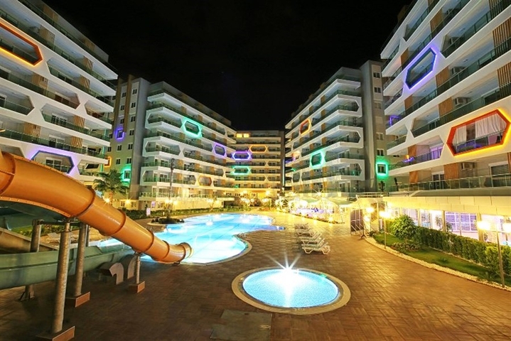 شقة مفروشة ضمن احد المجمعات المريحة في منطقة أفسلار- ألانيا