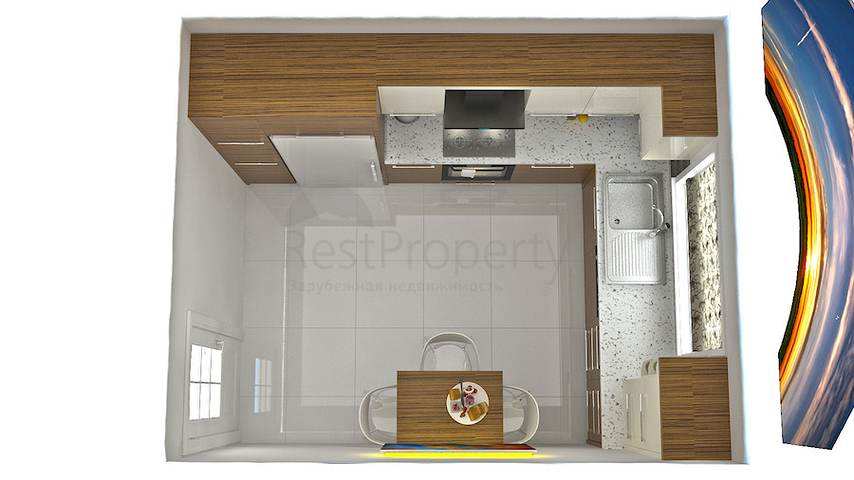 مجمع سكني في المراحل النهائية من البناء في منطقة كونيالتي – أنطاليا