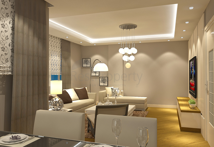 مجمع سكني في المراحل النهائية من البناء في منطقة كونيالتي – أنطاليا