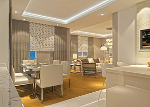 مجمع سكني في المراحل النهائية من البناء في منطقة كونيالتي – أنطاليا