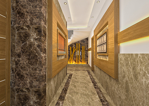 مجمع سكني في المراحل النهائية من البناء في منطقة كونيالتي – أنطاليا