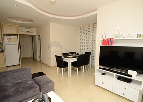 شقة مفروشة ضمن أحد المجمعات الرائعة في منطقة ماهموت لار – ألانيا