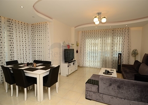 شقة مفروشة ضمن أحد المجمعات الرائعة في منطقة ماهموت لار – ألانيا