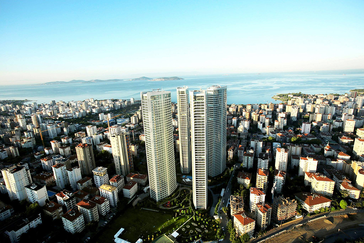  مجمع فخم في شارع بغداد مع اطلالة على البوسفور وبحر مرمرة